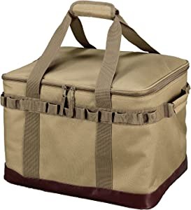 BUNDOK Camping Gear Bag BD-911 Camping Storage Soft Brown Standard