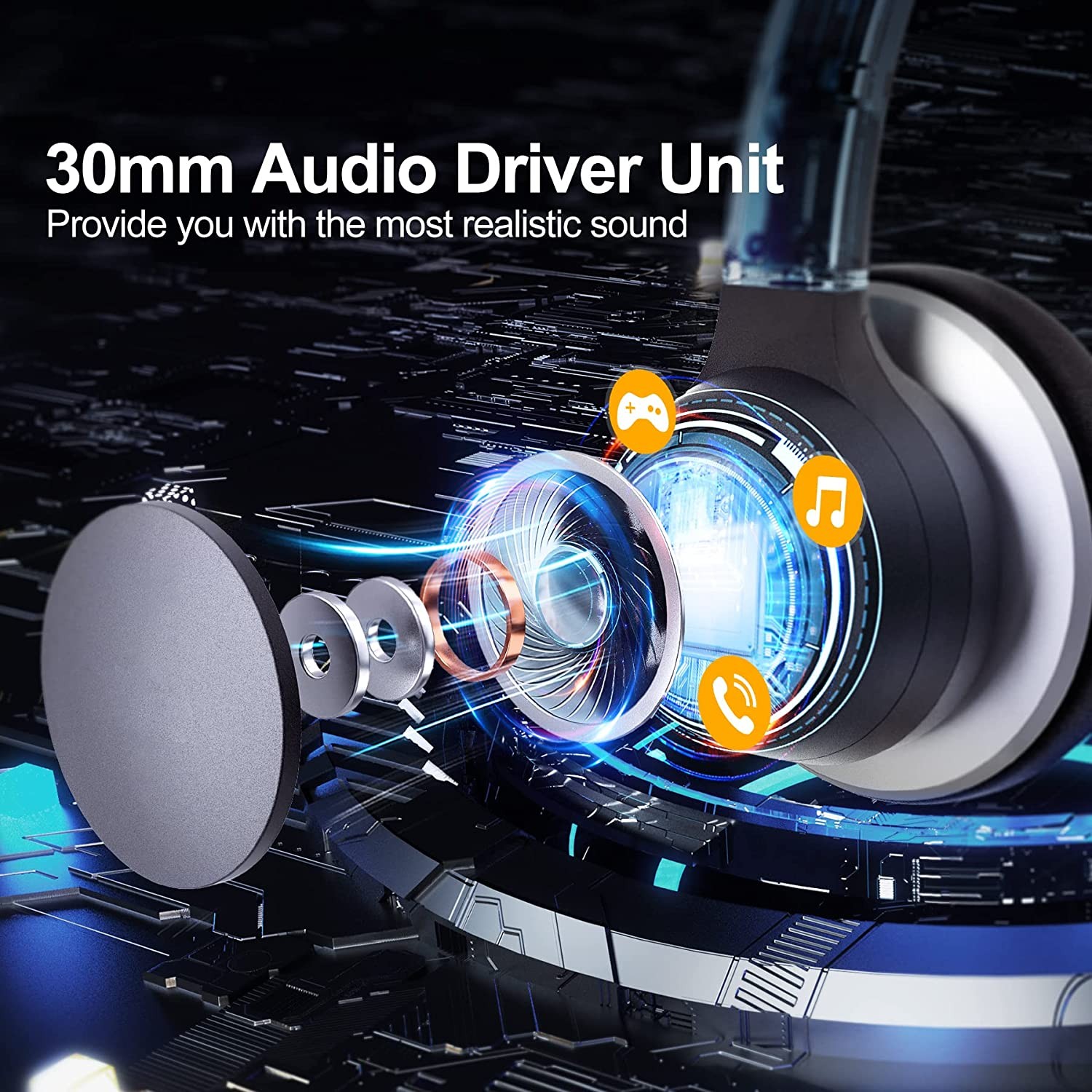 FrapCekre Noise Cancelling USB Headset, Ultra Comfort Headphone with Swivel Mic and Inline Controls, 3.5mm Headset Microphone, Microphone for Laptop Computer Call Center Home Skype - Silver, Silver